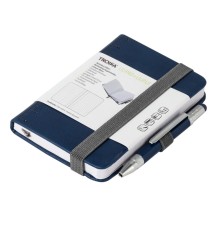 Блокнот Lilipad с ручкой Liliput, синий