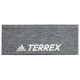 Купить Спортивная повязка на голову Terrex Trail, серый меланж с нанесением логотипа