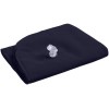 Купить Надувная подушка под шею в чехле Sleep, темно-синяя с нанесением логотипа