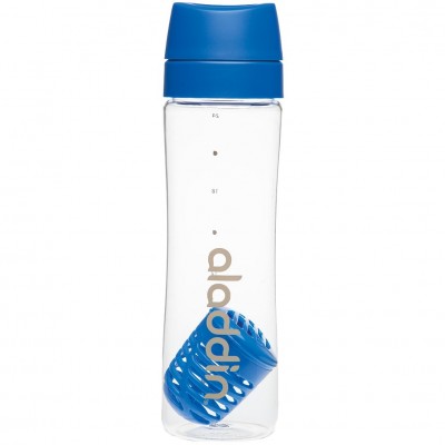 Купить Бутылка для воды Aveo Infuse, голубая с нанесением логотипа