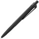 Купить Ручка шариковая Prodir QS30 PRP Working Tool Soft Touch, черная с нанесением логотипа