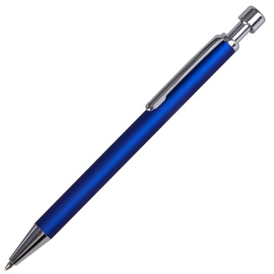 Купить Ручка шариковая Forcer, синяя с нанесением