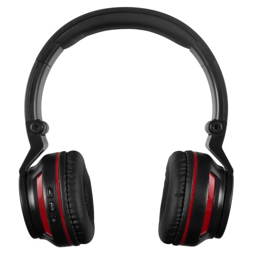 Купить Bluetooth наушники Dubstep с красной отделкой с нанесением логотипа