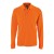 Рубашка поло мужская с длинным рукавом PERFECT LSL MEN, оранжевая