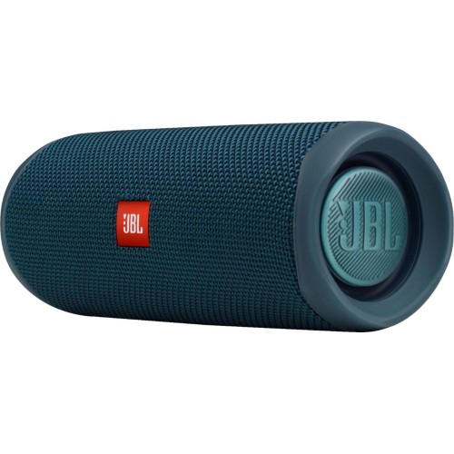 Купить Беспроводная колонка JBL Flip 5, синяя с нанесением логотипа Купить Беспроводная колонка JBL Flip 5, синяя с нанесением логотипа
