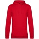 Купить Толстовка с капюшоном унисекс Hoodie, красная с нанесением логотипа