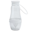 Купить Бутылка для воды Amungen, белая с нанесением логотипа