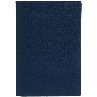 Купить Обложка для паспорта Devon, синяя с нанесением