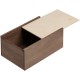 Купить Деревянный ящик Boxy, малый, тонированный с нанесением логотипа