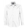 Купить Рубашка мужская с длинным рукавом BRIGHTON, белая с нанесением логотипа