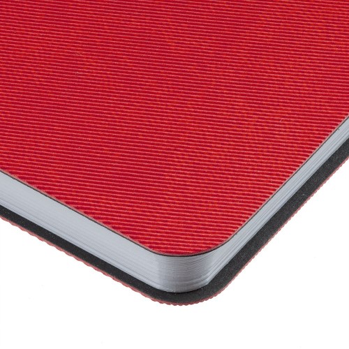 Купить Блокнот Twill, красный с нанесением логотипа Купить Блокнот Twill, красный с нанесением логотипа