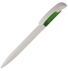 Ручка шариковая Bio-Pen, белая с зеленым