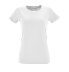 Футболка женская REGENT FIT WOMEN, белая
