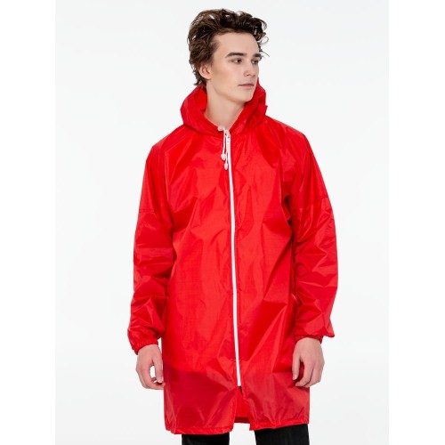 Купить Дождевик Rainman Zip, оранжевый неон с нанесением логотипа