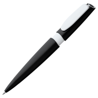 Купить Ручка шариковая Calypso, черная с нанесением логотипа