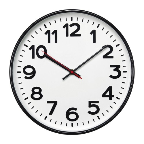 Купить Часы настенные ChronoTop, черные с нанесением логотипа Купить Часы настенные ChronoTop, черные с нанесением логотипа