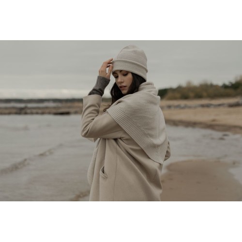 Купить Косынка Greta, серый меланж с нанесением логотипа Купить Косынка Greta, серый меланж с нанесением логотипа