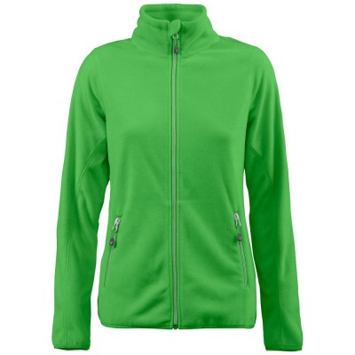 Купить Куртка флисовая женская TWOHAND зеленое яблоко с нанесением