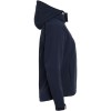 Купить Куртка женская Hooded Softshell темно-синяя с нанесением логотипа