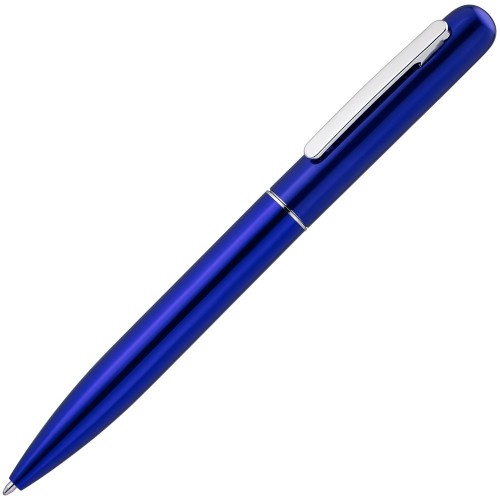 Купить Ручка шариковая Scribo, синяя с нанесением логотипа