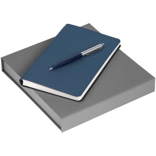 Купить Набор Scroll Writer, синий с нанесением логотипа