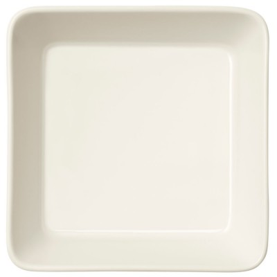 Купить Тарелка Teema, квадратная, белая с нанесением логотипа
