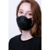 Купить Многоразовая маска с прополисом PropMask, силиконовая, серая с нанесением логотипа