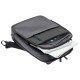 Купить Рюкзак для ноутбука Qibyte Laptop Backpack, темно-серый с черными вставками с нанесением логотипа