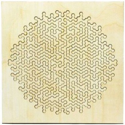 Купить Фрактальный пазл Puzzliki Asterisk Medium, 26 деталей с нанесением