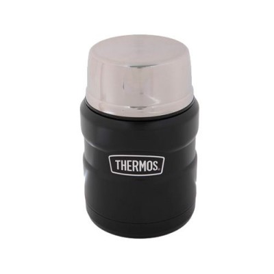 Купить Термос для еды Thermos SK3000, черный с нанесением логотипа