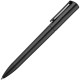 Купить Ручка шариковая Split Black Neon, черная с нанесением логотипа