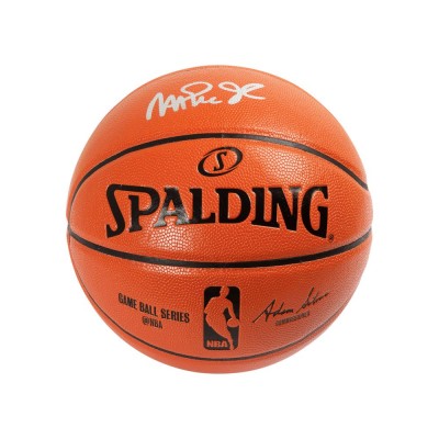 Купить Профессиональный баскетбольный мяч с автографом Мэджика Джонсона с нанесением