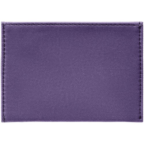 Купить Чехол для карточек Twill, фиолетовый с нанесением логотипа