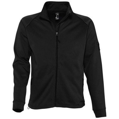 Купить Куртка флисовая мужская New Look Men 250, черная с нанесением