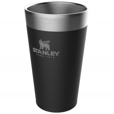 Купить Стакан Stanley Adventure Pint, черный с нанесением