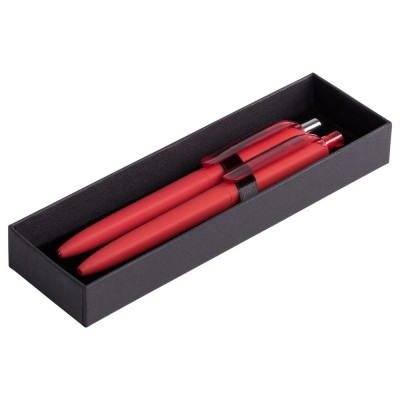 Купить Набор Prodir DS8: ручка и карандаш, красный с нанесением