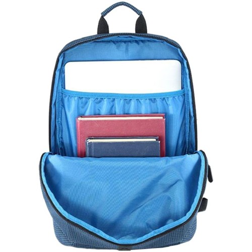 Купить Рюкзак для ноутбука Mi Casual Backpack, синий с нанесением логотипа