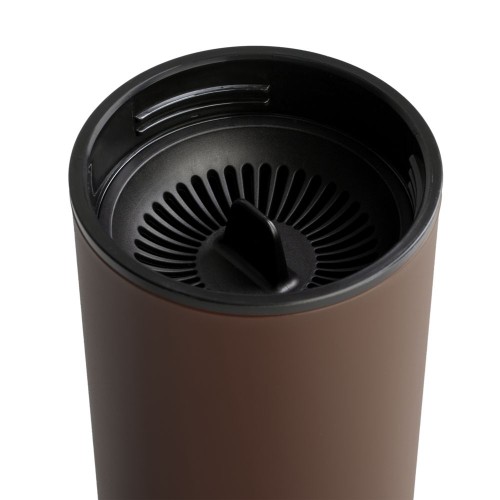 Купить Термостакан fixMug, коричневый с нанесением логотипа