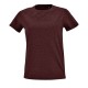 Купить Футболка женская IMPERIAL FIT WOMEN, бордовый меланж с нанесением логотипа