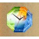 Купить Часы настенные стеклянные Time Diamond с нанесением логотипа
