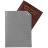 Купить Чехол для паспорта Kelly, серый с нанесением логотипа