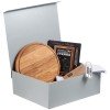Купить Коробка My Warm Box, серебристая с нанесением логотипа
