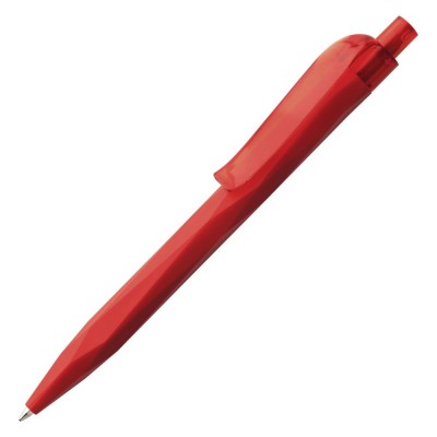 Купить Ручка шариковая Prodir QS20 PMT-T, красная с нанесением логотипа