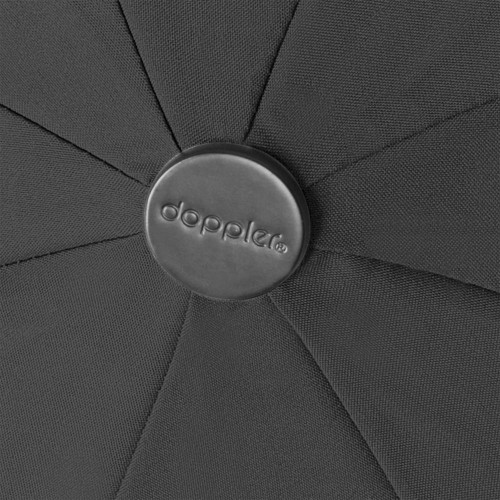 Купить Зонт складной Carbonsteel Magic, черный с нанесением логотипа