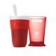 Купить Форма для холодных десертов Slush & Shake, зеленая с нанесением логотипа