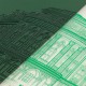 Купить Блокнот «Города. Екатеринбург», зеленый с нанесением логотипа