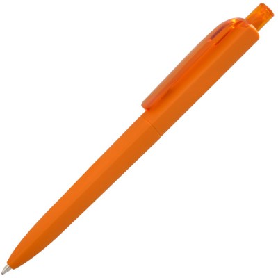 Купить Ручка шариковая Prodir DS8 PRR-Т Soft Touch, оранжевая с нанесением