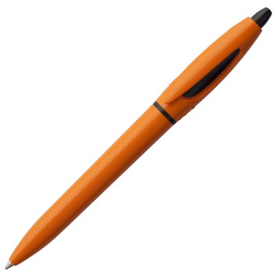 Купить Ручка шариковая S! (Си), оранжевая с нанесением