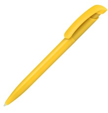 Ручка шариковая Clear Solid, желтая