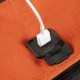 Купить Рюкзак для ноутбука Securipak, оранжевый с нанесением логотипа